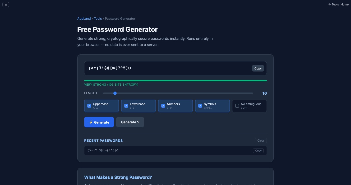 Password Generator