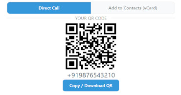 QR Code Dialer