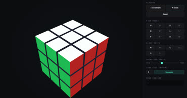 Rubik's Cube 3D Solver